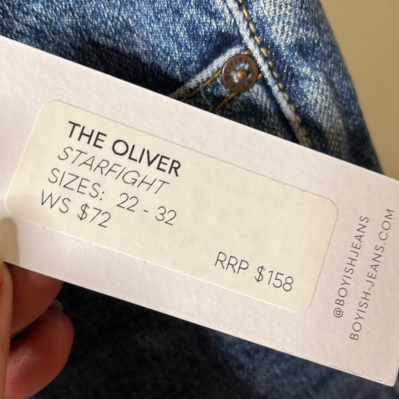 Boyish "The Oliver" Bootcut Jeans Women's Size 26 Waist - Picture 2 of 8